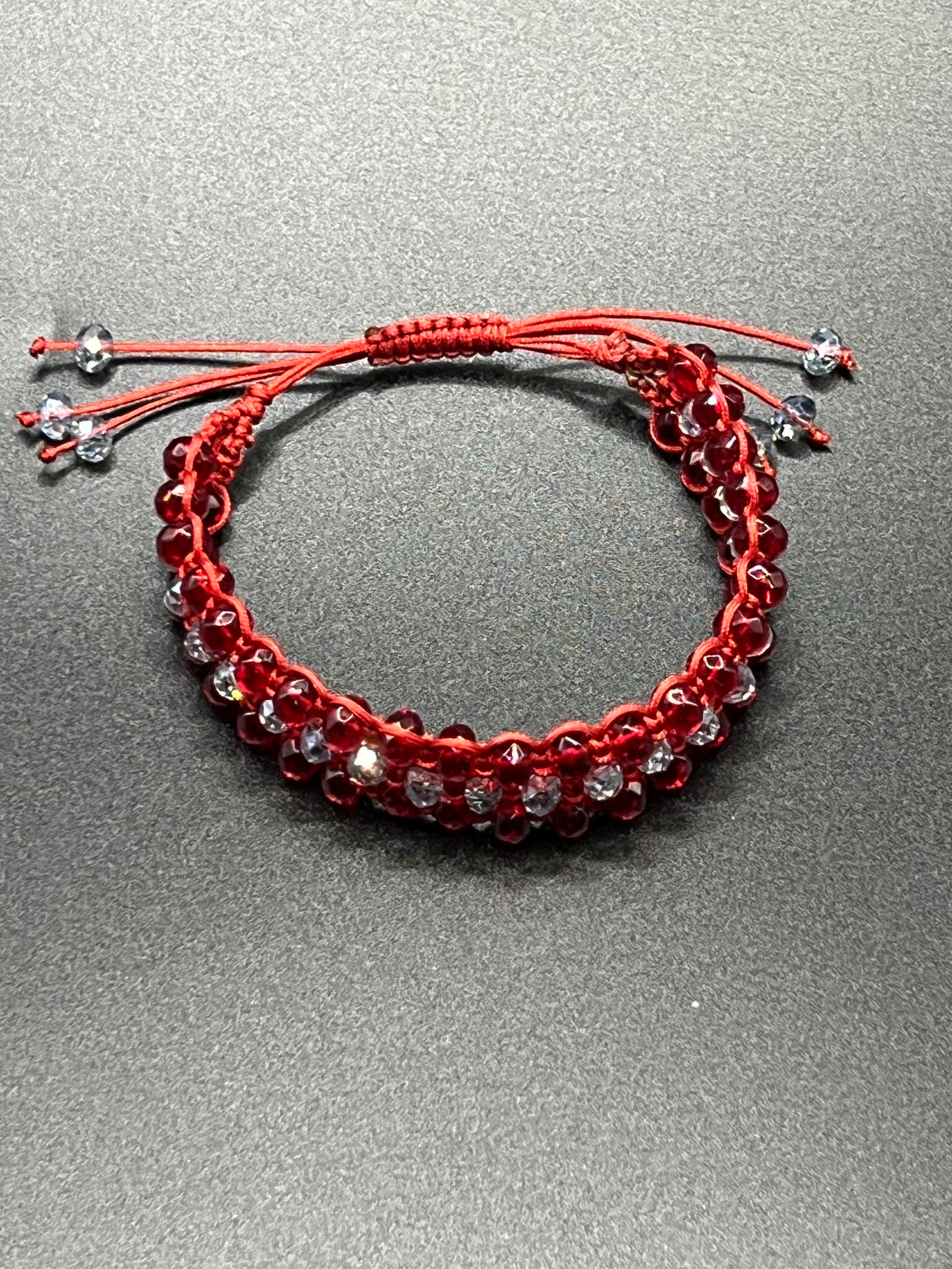 Adjustable Beaded Bracelet