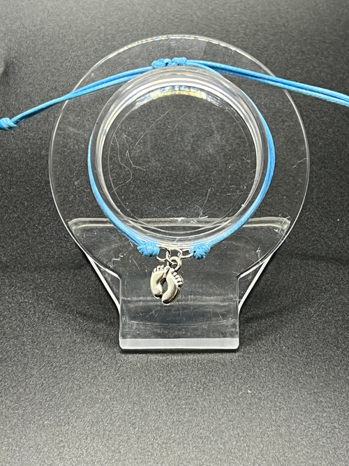 Baby Feet Adjustable Bracelet