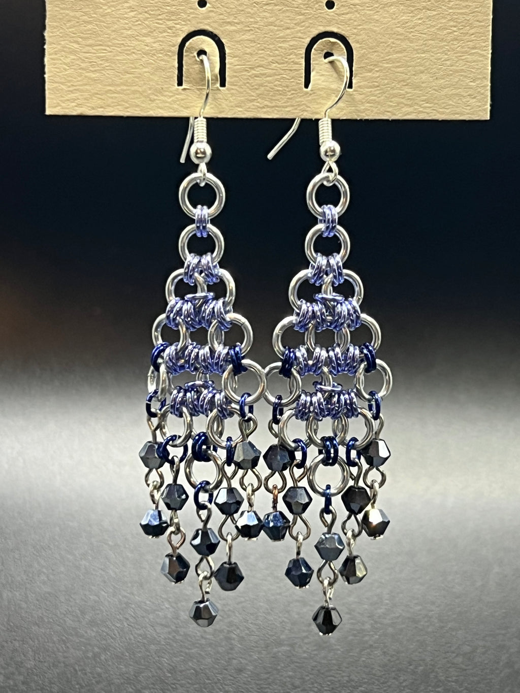Chandelier Chainmaille Earrings