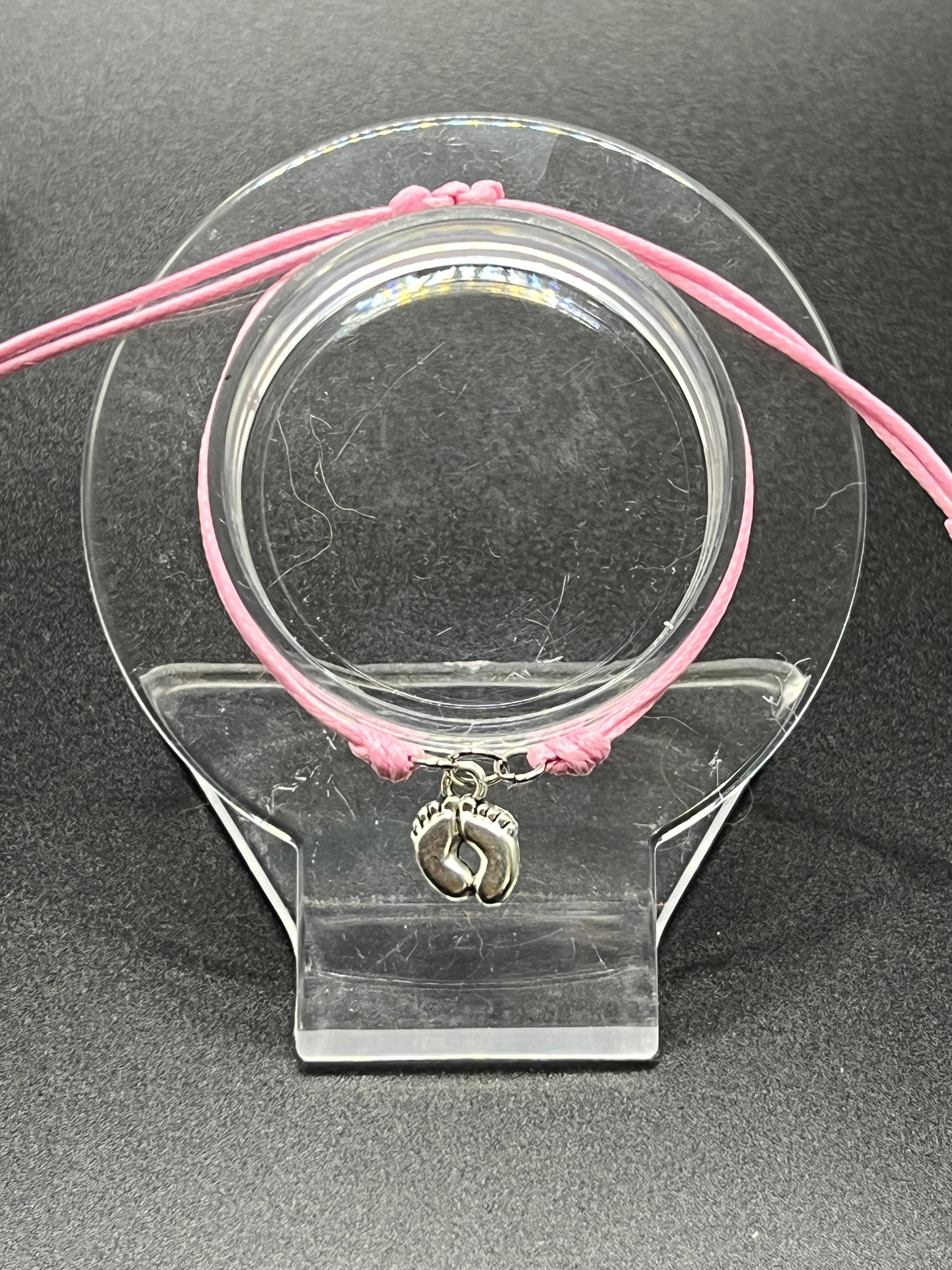 Baby Feet Adjustable Bracelet