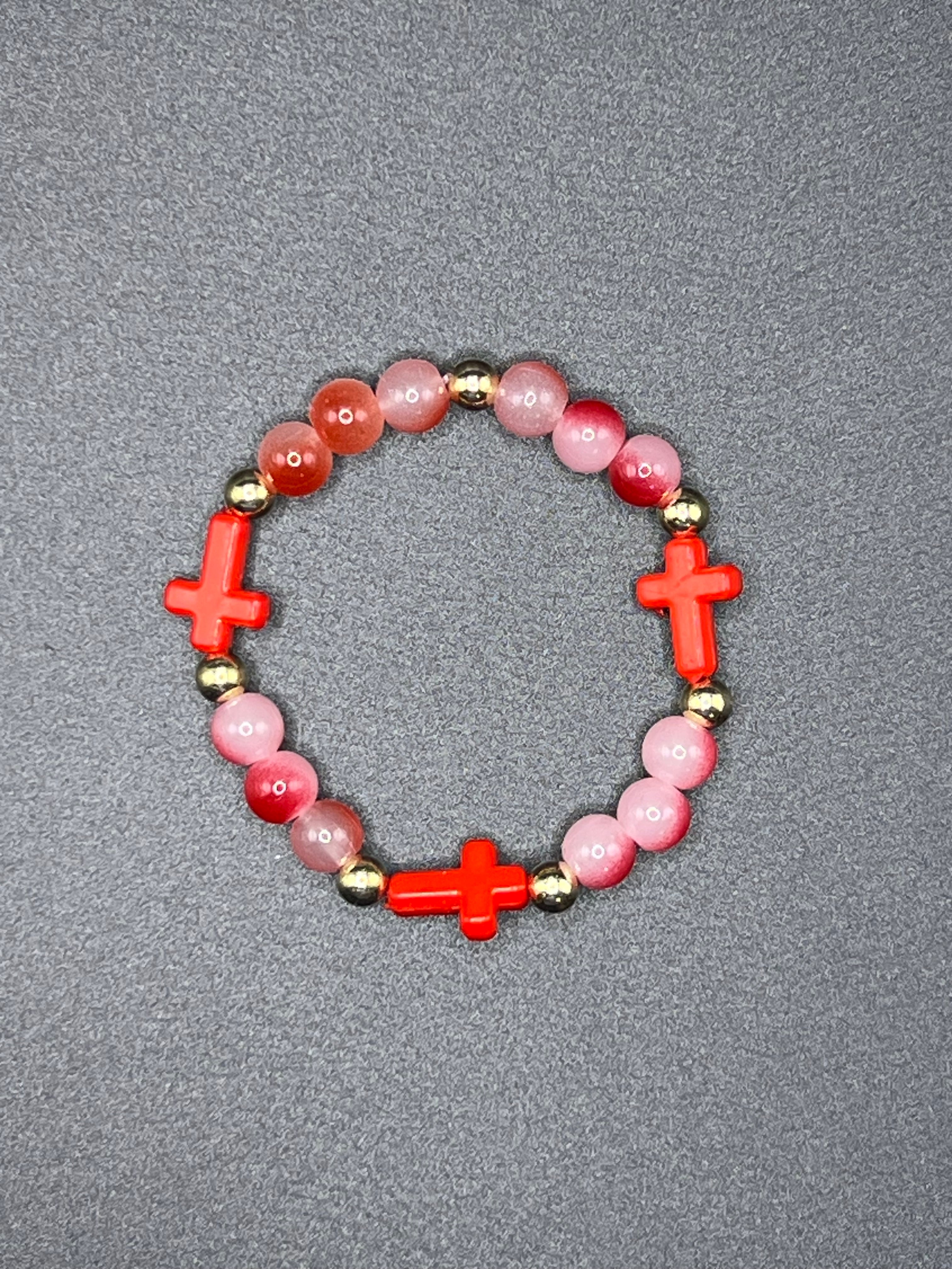 Cross Stretch Bracelet