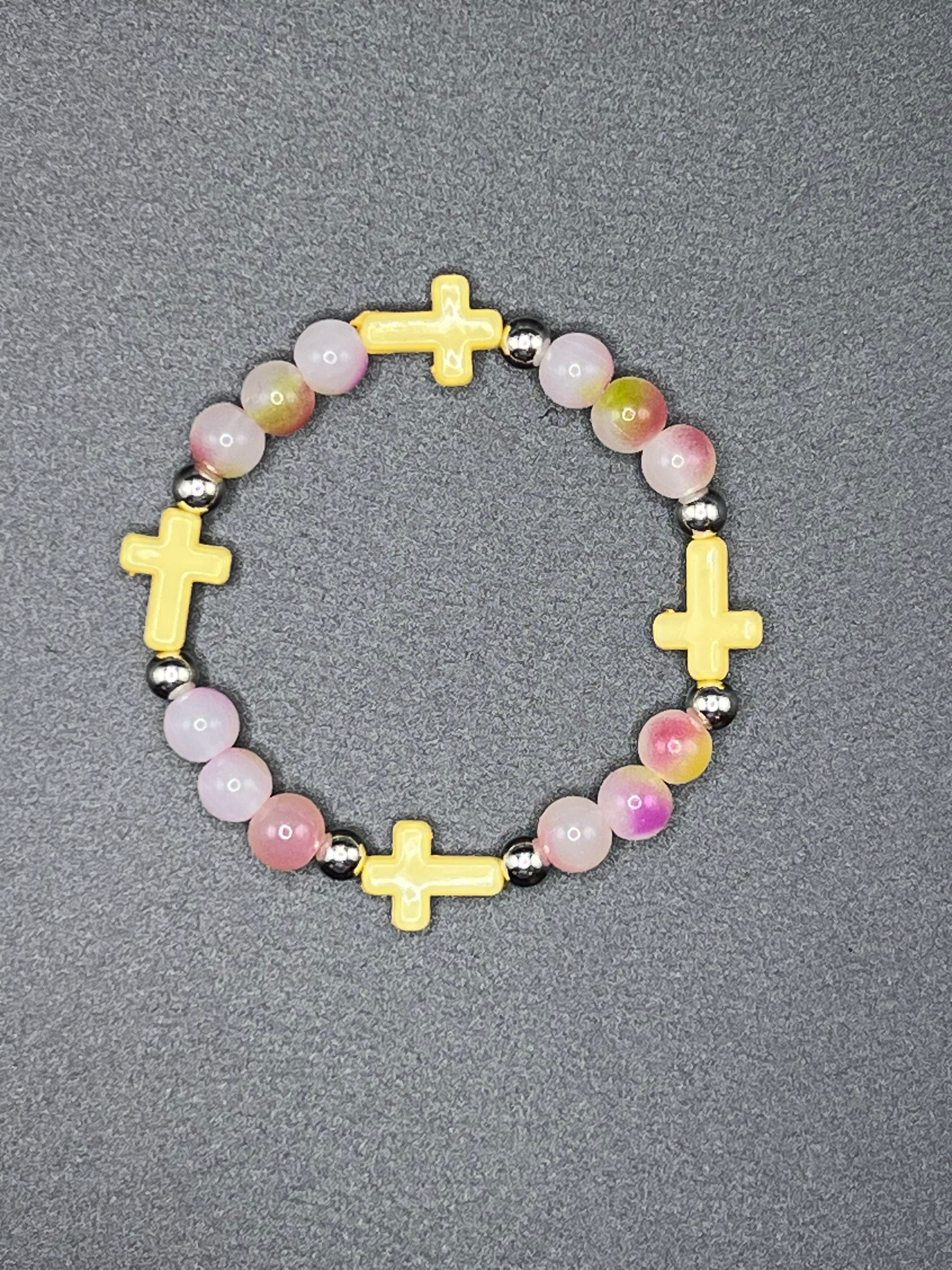 Cross Stretch Bracelet