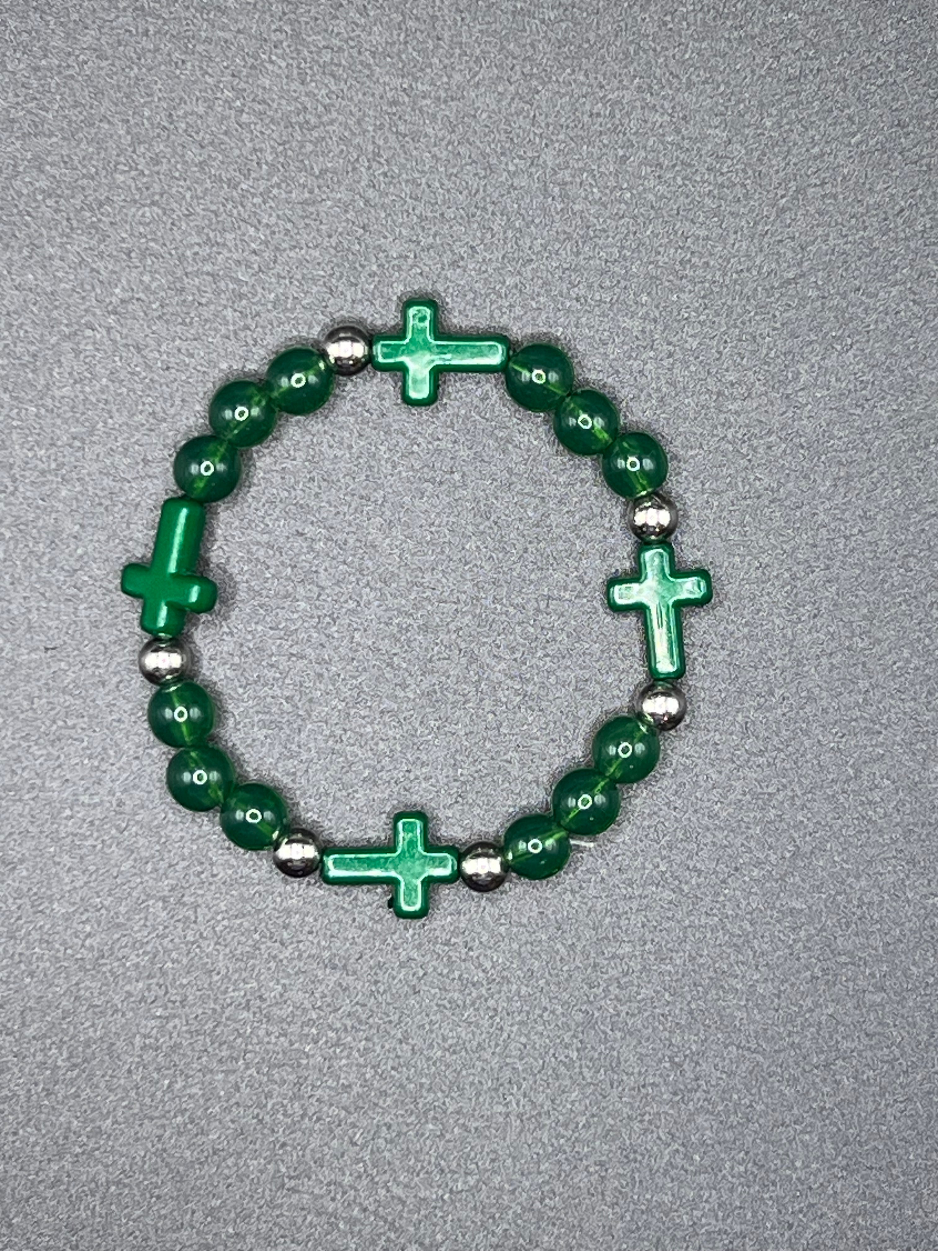 Cross Stretch Bracelet