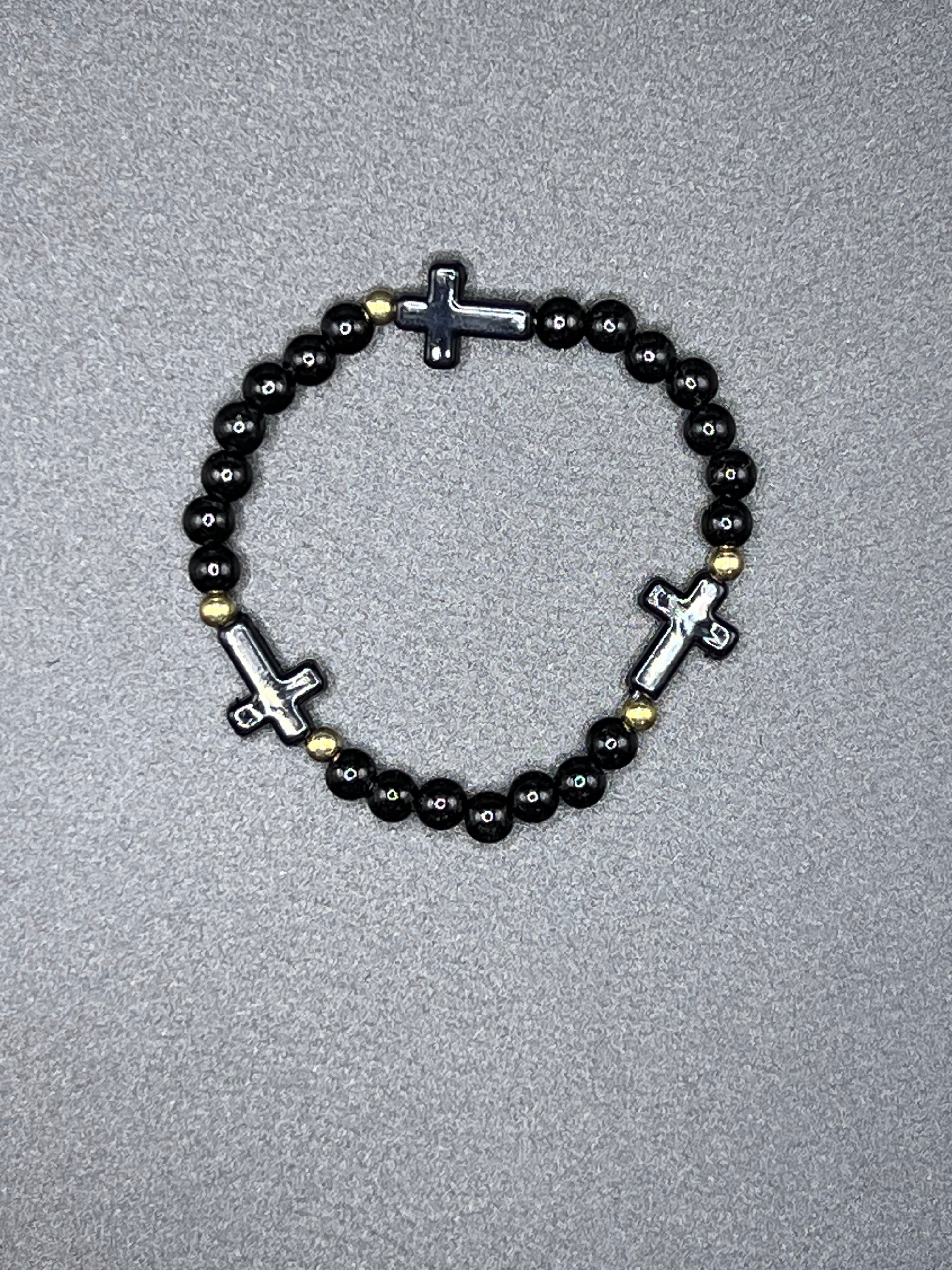 Cross Stretch Bracelet